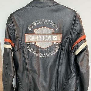 Leather Harley Davidson Ladies Jacket